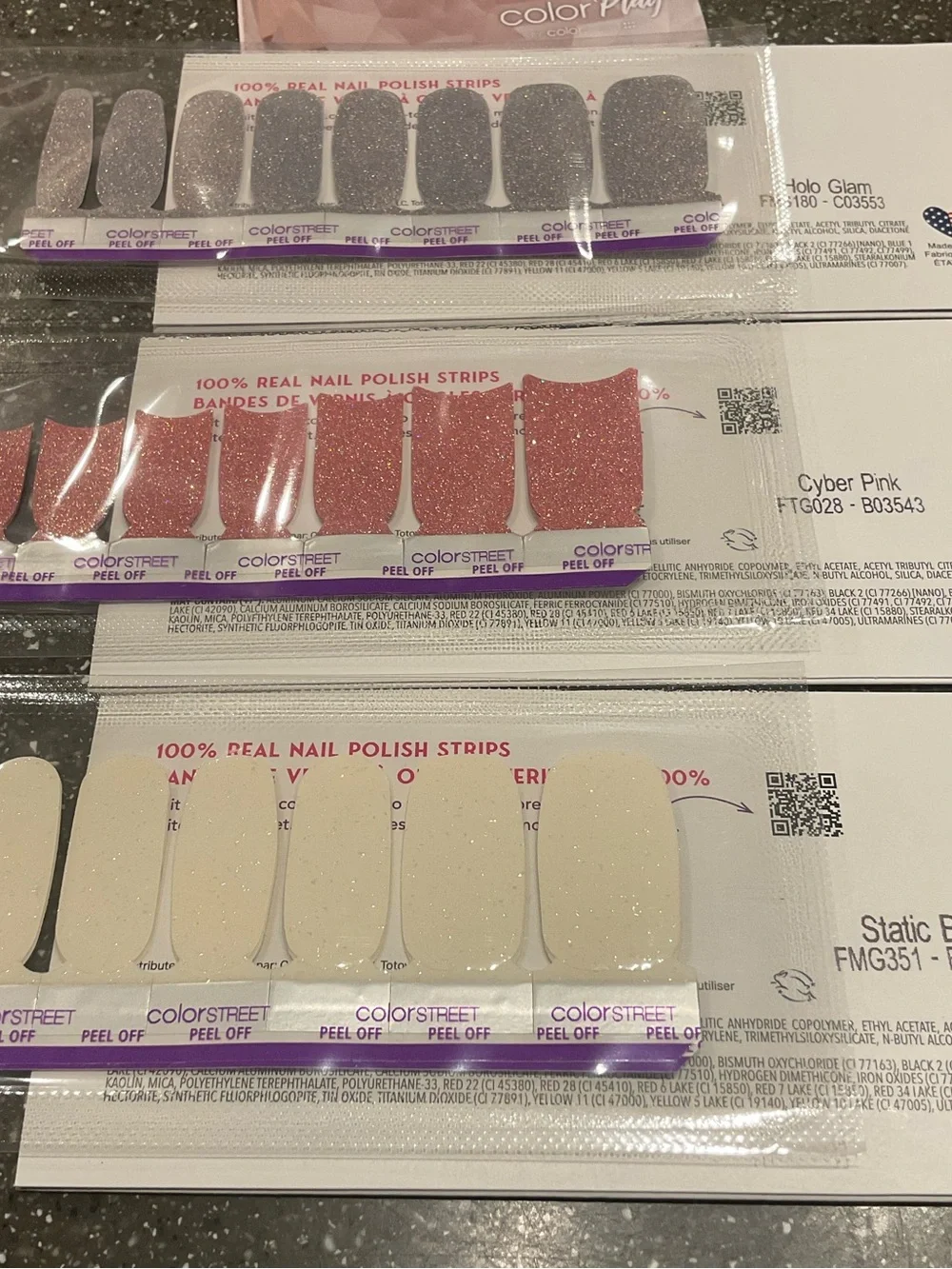 Color Street salon inspired